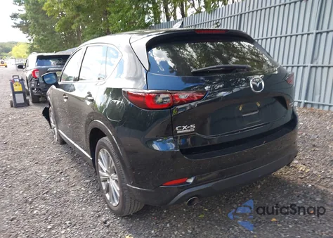 2022 Mazda Cx-5 2.5 Turbo Signature from USA, damaged, VIN JM3KFBXY1N0521970